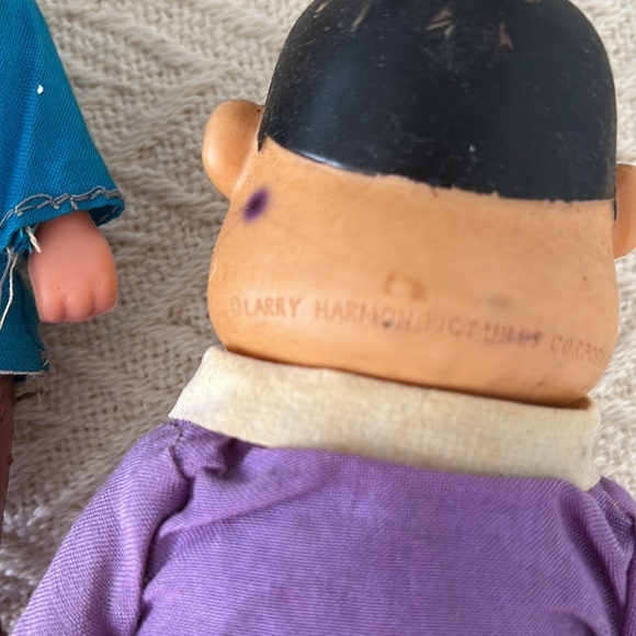 Vintage Laurel and Hardy R. Dakin & Co Dolls Figures Comedians.  8 Inch - Picture 8 of 9